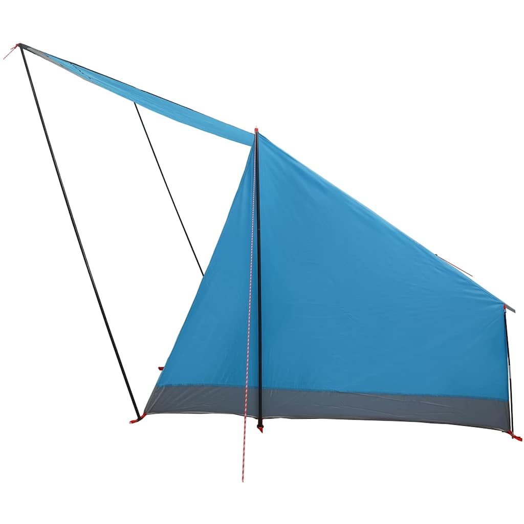 Campingzelt mit Dach mit Speicher Blau 223 x 163 x 130 cm Taft