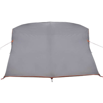 Campingzelt mit Dach Grau und Orange 275 x 230 x 140 cm Taft