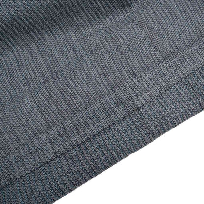 Zeltteppich Blau und Grau 200 x 250 cm Polyethylen