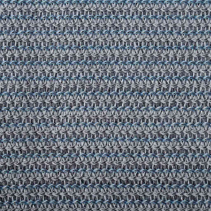 Zeltteppich Blau und Grau 200 x 250 cm Polyethylen