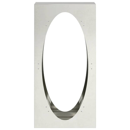 Brennholzregal 50x23x100 cm Edelstahl