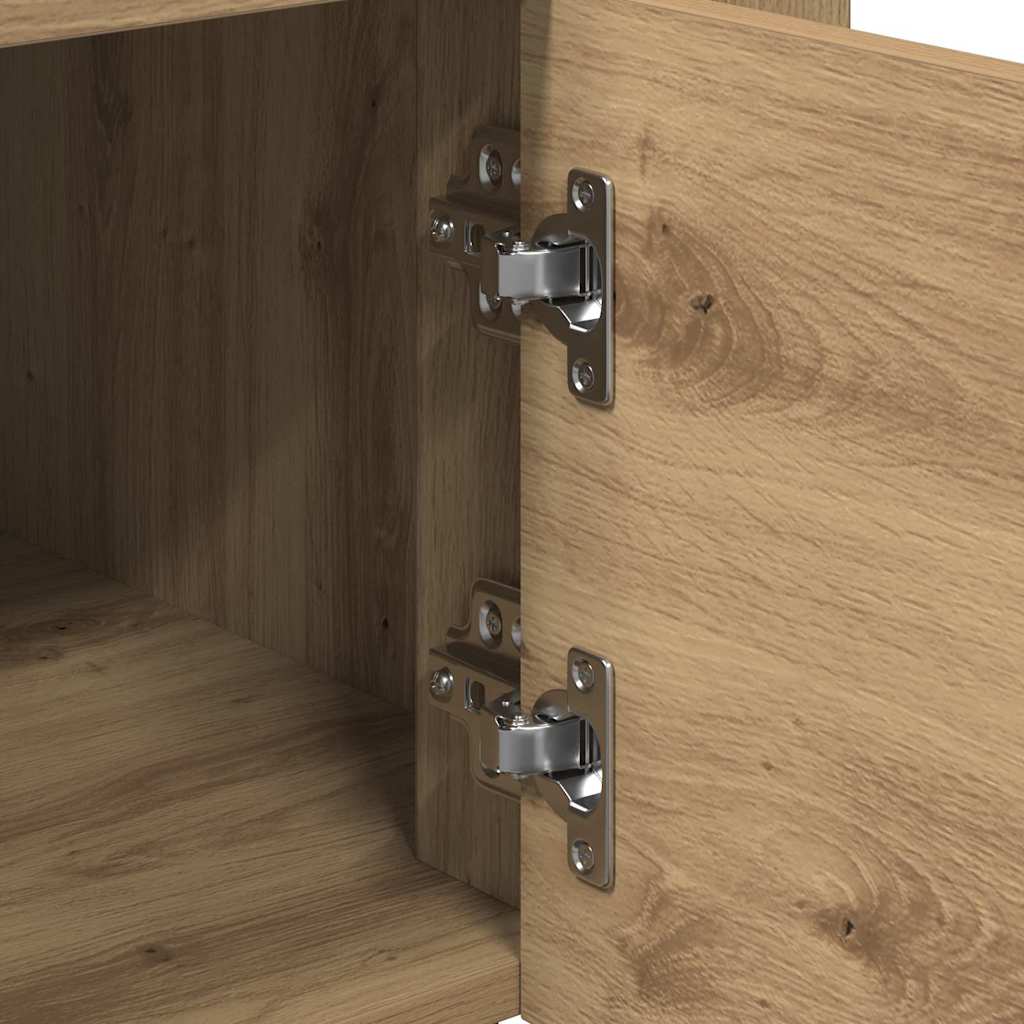 Küchentrolley Artisan-Eiche 60 x 45 x 80 cm Holzwerkstoff