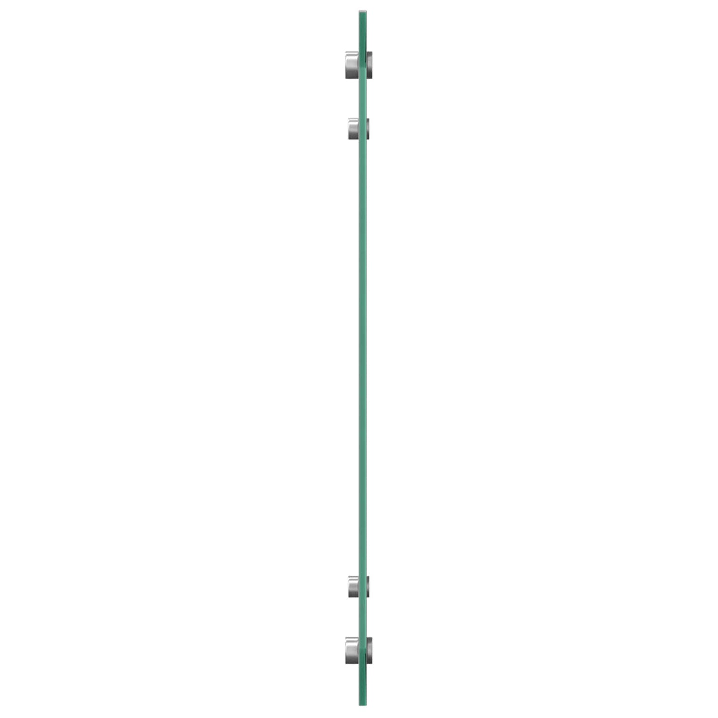 Küchenrückwand Hellgrau 70 x 50 cm Gehärtetes Glas