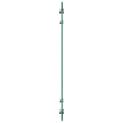 Küchenrückwand Hellgrau 70 x 50 cm Gehärtetes Glas