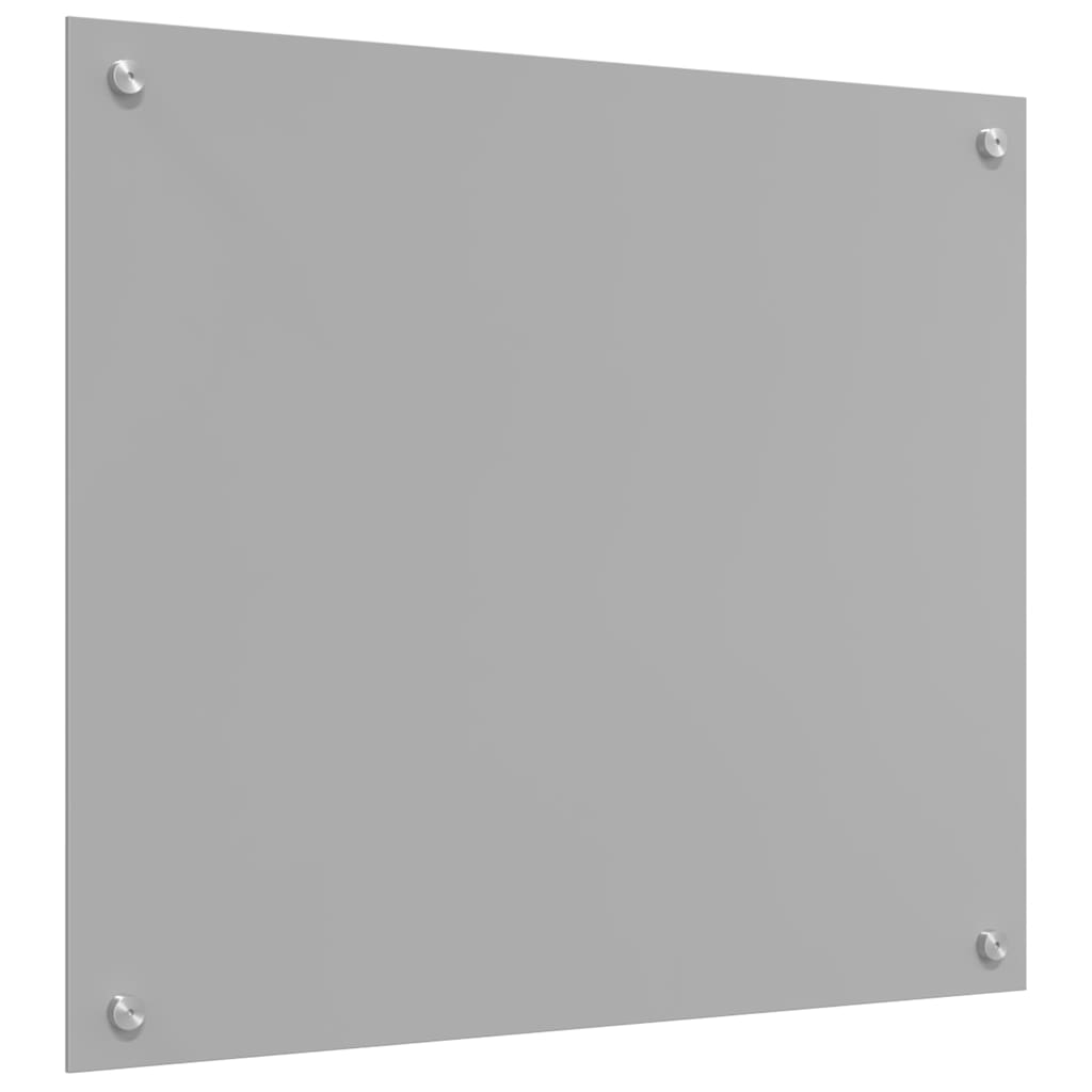 Küchenrückwand Hellgrau 70 x 60 cm Gehärtetes Glas