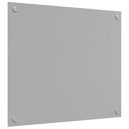 Küchenrückwand Hellgrau 70 x 60 cm Gehärtetes Glas