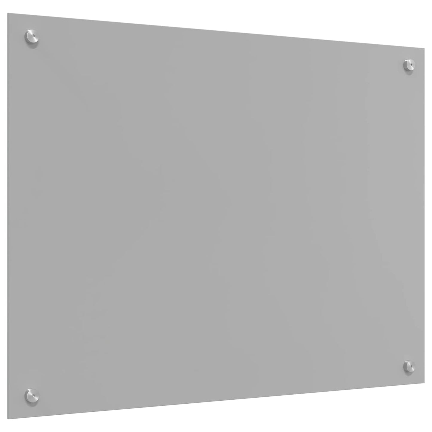 Küchenrückwand Hellgrau 80 x 60 cm Gehärtetes Glas