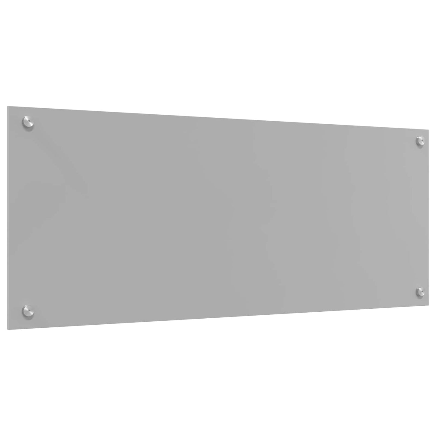 Küchenrückwand Hellgrau 100 x 40 cm Gehärtetes Glas