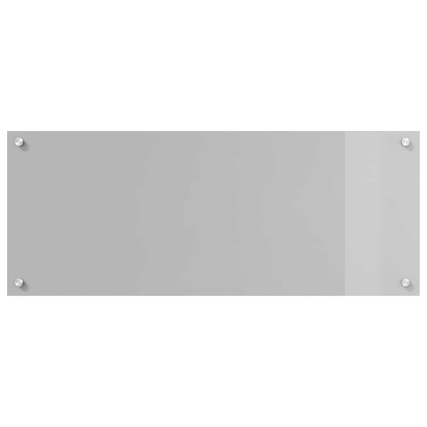 Küchenrückwand Hellgrau 100 x 40 cm Gehärtetes Glas