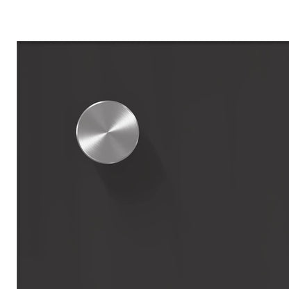 Paraschizzi per cucina, grigio scuro, 80 x 60 x 0,6 cm