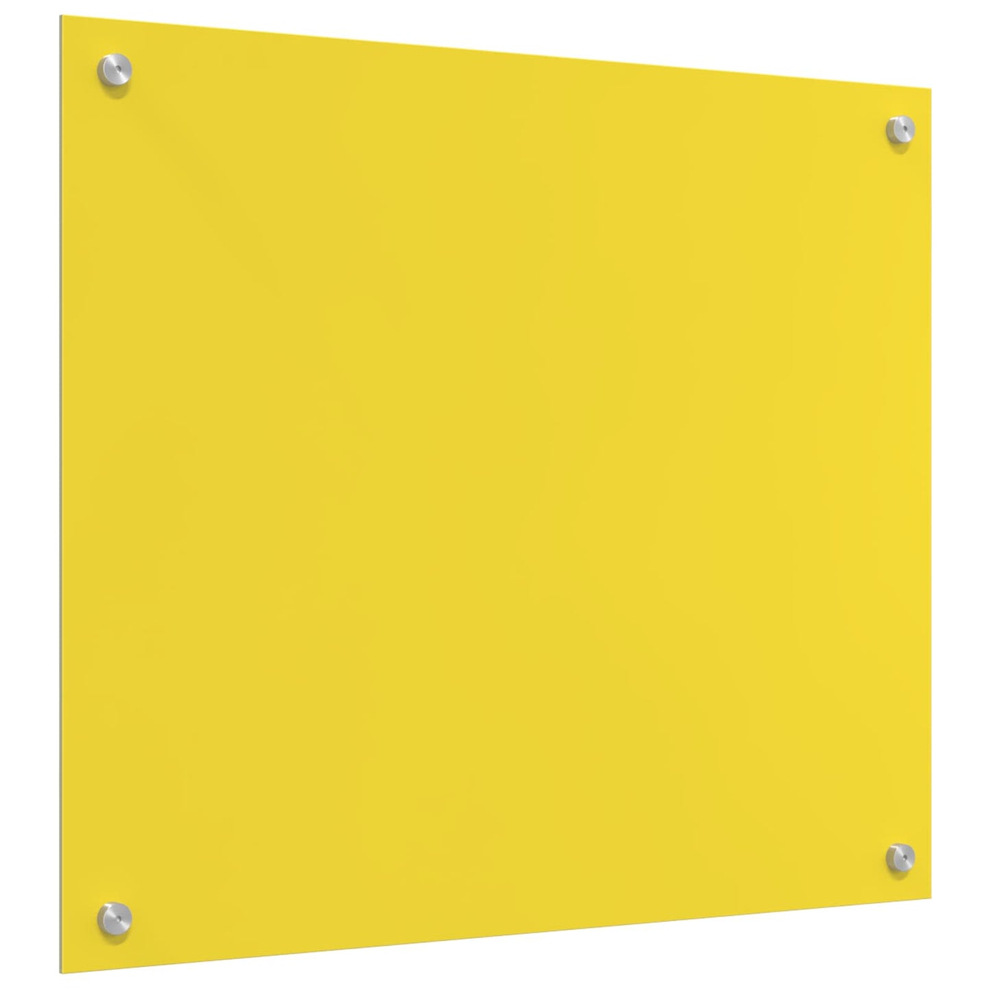 Küchenrückwand Gelb 70 x 60 x 0,6 cm Gehärtetes Glas