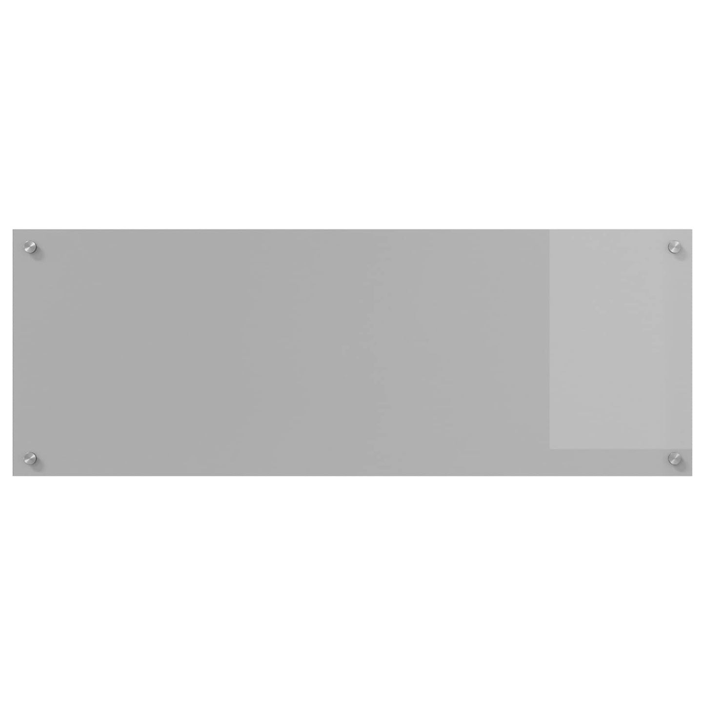 Küchenrückwand Hellgrau 110 x 40 x 0,6 cm Gehärtetes Glas