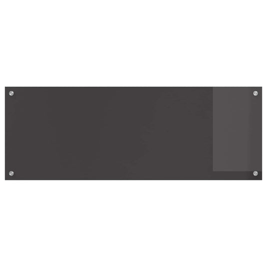 Küchenrückwand Dunkelgrau 110 x 40 x 0,6 cm Gehärtetes Glas