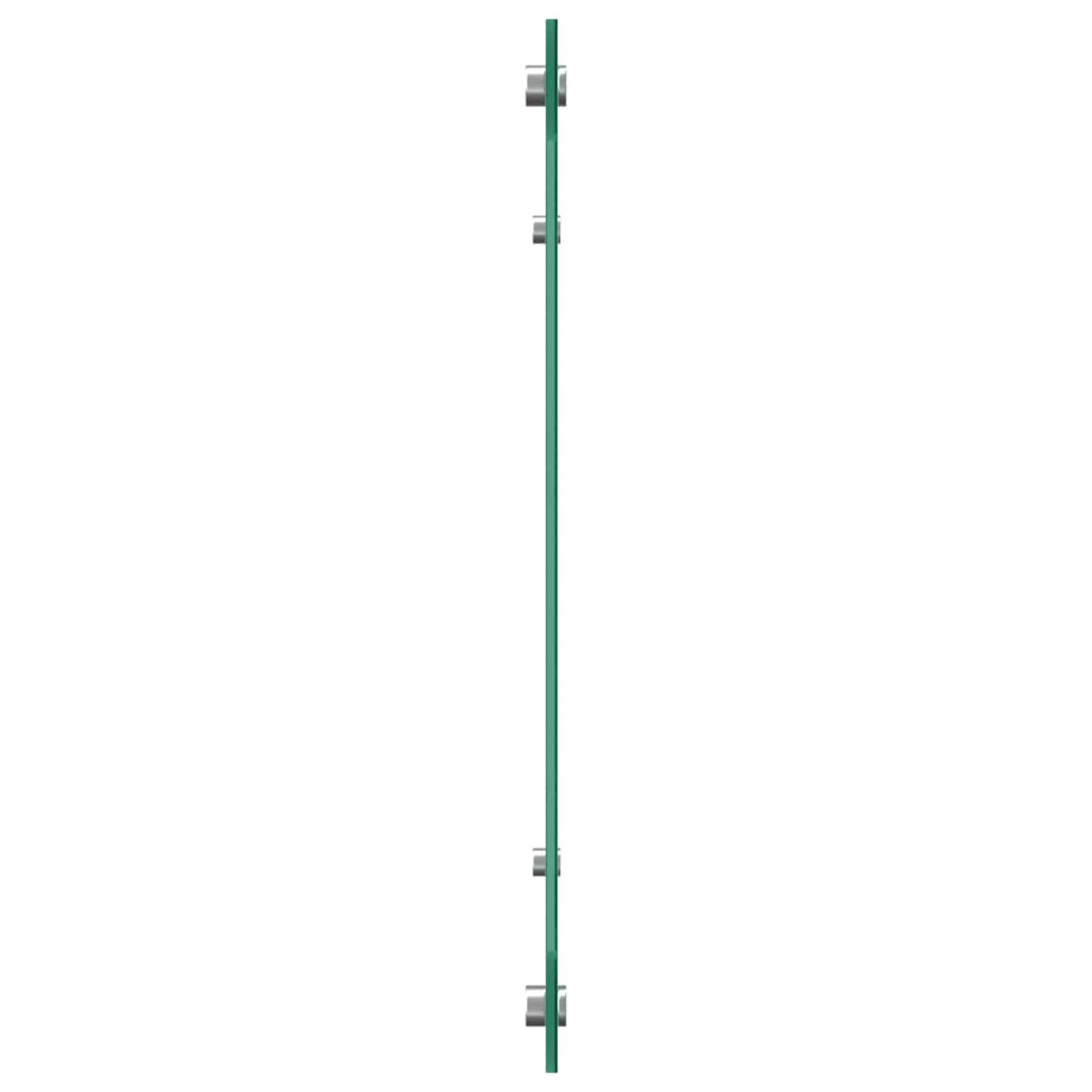 Küchenrückwand Dunkelgrau 110 x 40 x 0,6 cm Gehärtetes Glas