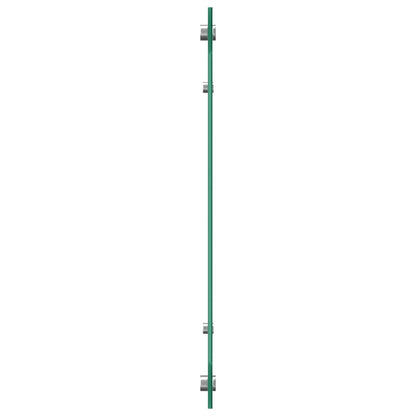 Küchenrückwand Dunkelgrau 110 x 40 x 0,6 cm Gehärtetes Glas