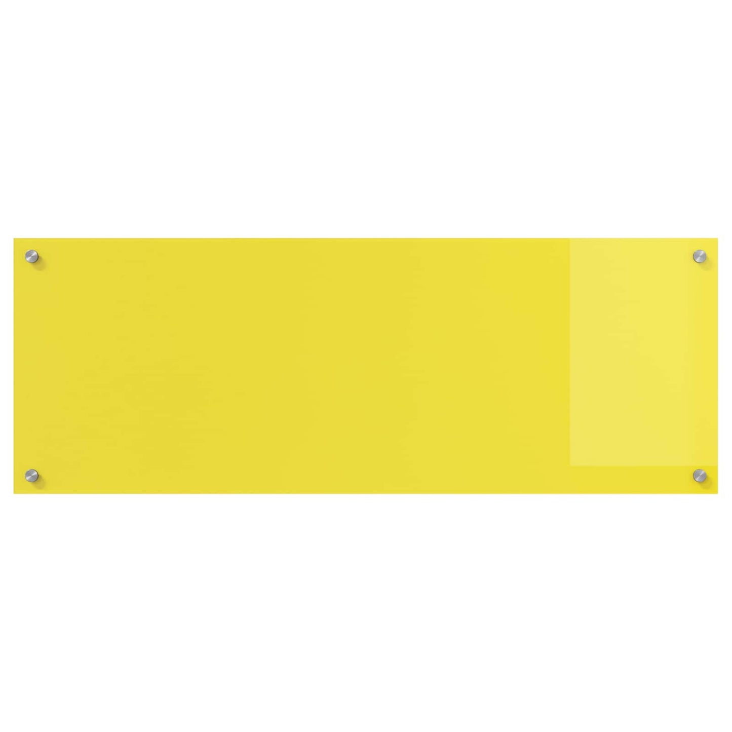 Küchenrückwand Gelb 110 x 40 x 0,6 cm Gehärtetes Glas