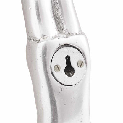 Skulptur Silber 22 x 8 x 25 cm Aluminium