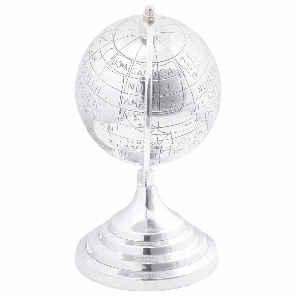 Skulptur Silber 16,5 x 14 x 26 cm Aluminium