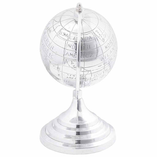 Skulptur Silber 16,5 x 14 x 26 cm Aluminium