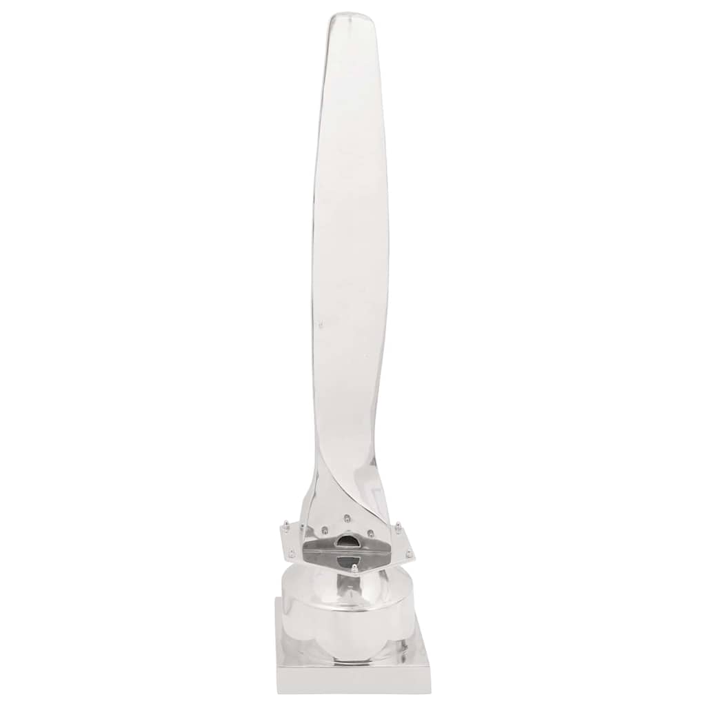 Skulptur Silber 26 x 26 x 110 cm Aluminium