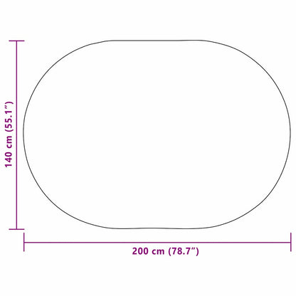 Teppich ZIZUR Braun PP