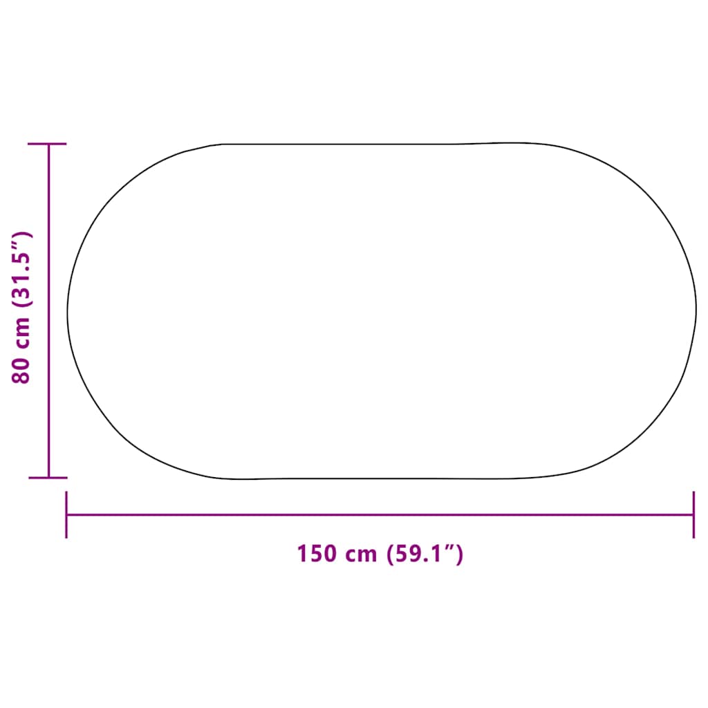 Teppich ZIZUR Creme PP