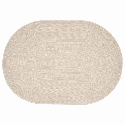 Teppich ZIZUR Creme 200 x 140 cm Polypropylen