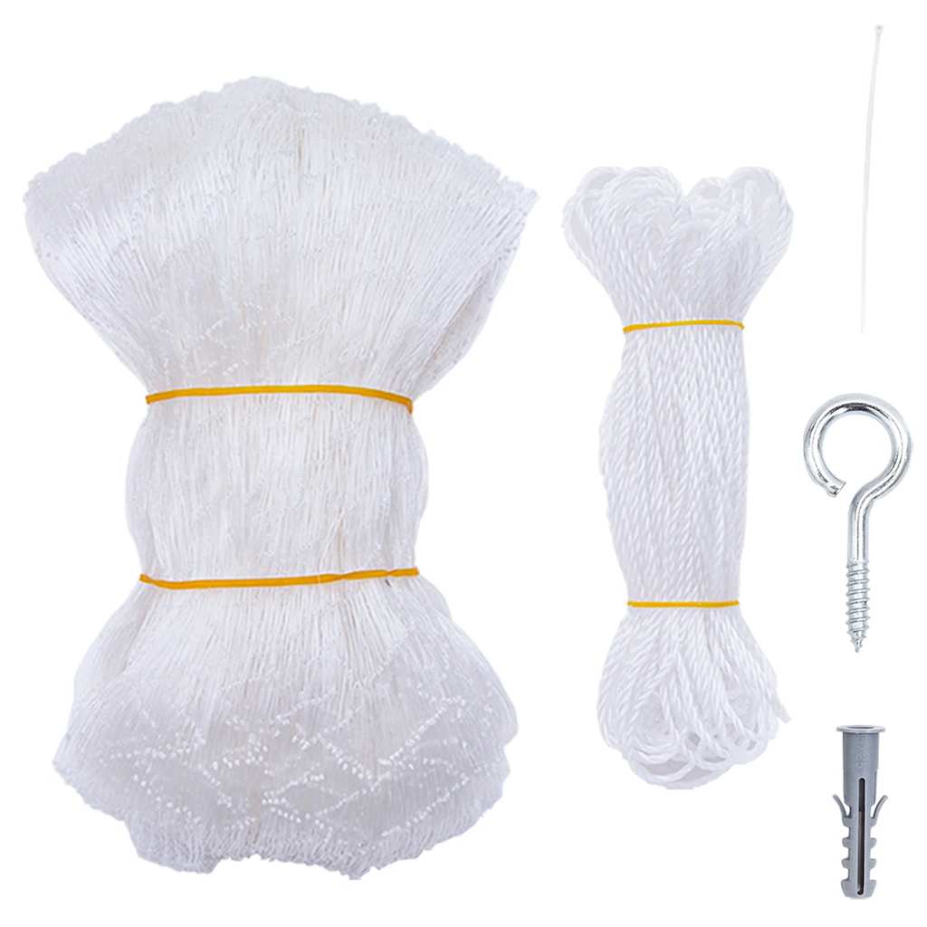 Rete trasparente per gatti 4x3 m in nylon