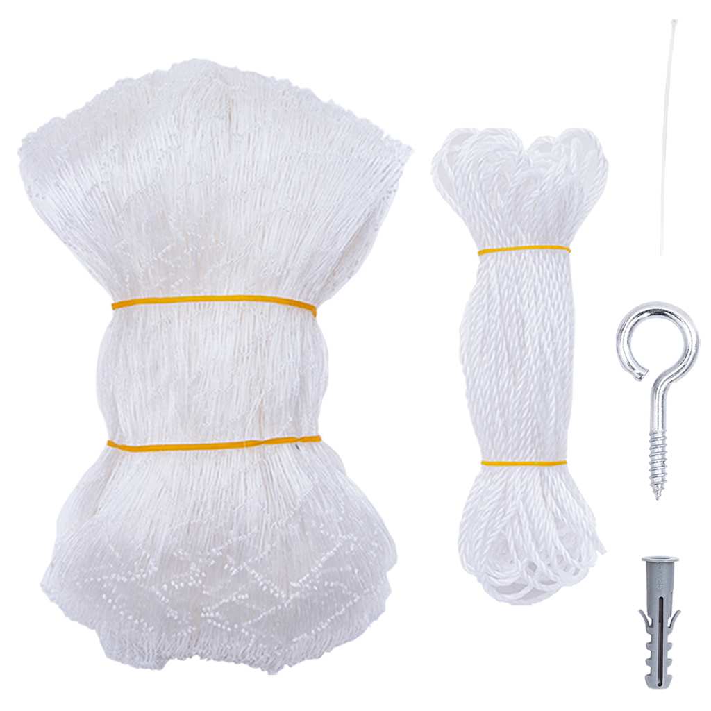 Katzennetz Transparent 12x3 m Nylon