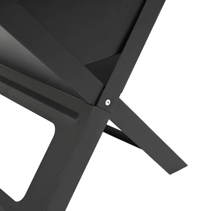 Outdoor Grill Schwarz 46 x 30 x 31 cm Stahl