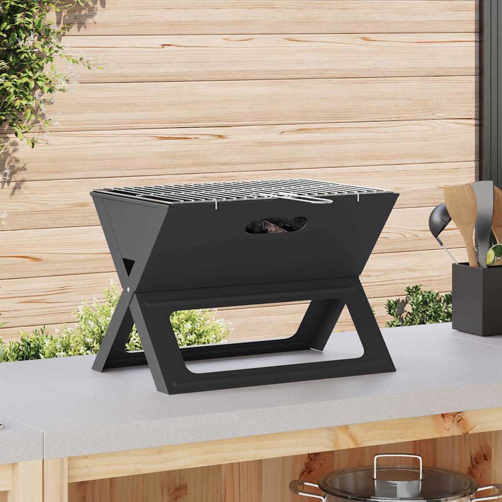 Outdoor Grill Schwarz 46 x 30 x 31 cm Stahl