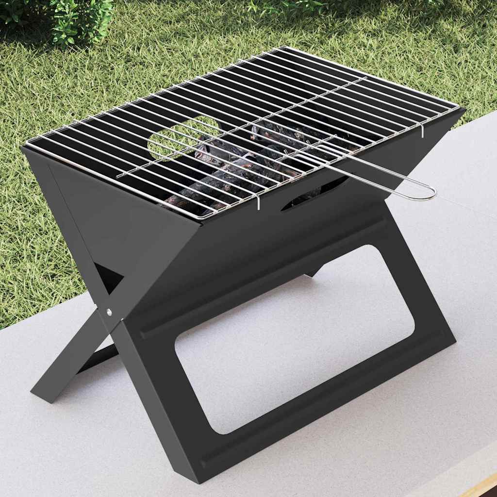 Outdoor Grill Schwarz 46 x 30 x 31 cm Stahl