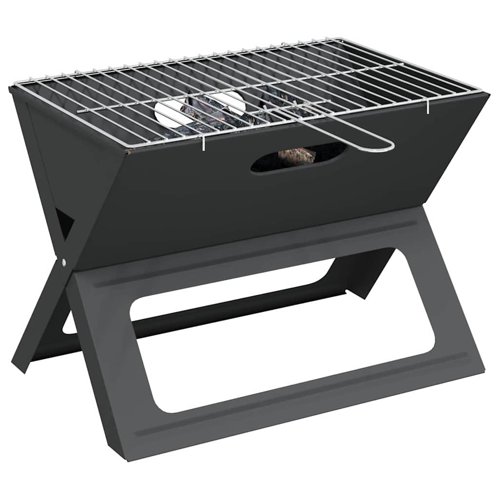 Outdoor Grill Schwarz 46 x 30 x 31 cm Stahl