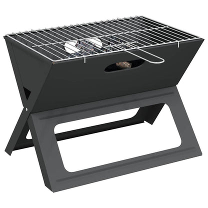 Outdoor Grill Schwarz 46 x 30 x 31 cm Stahl