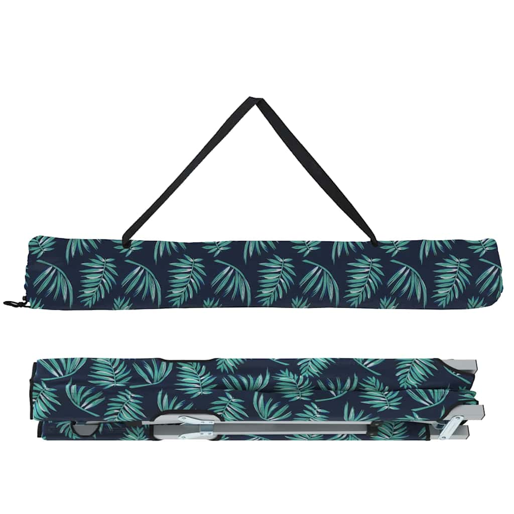 Klapp Schlafbett fürs Camping Blatt Wald 194 x 62.5 x 42.5 cm