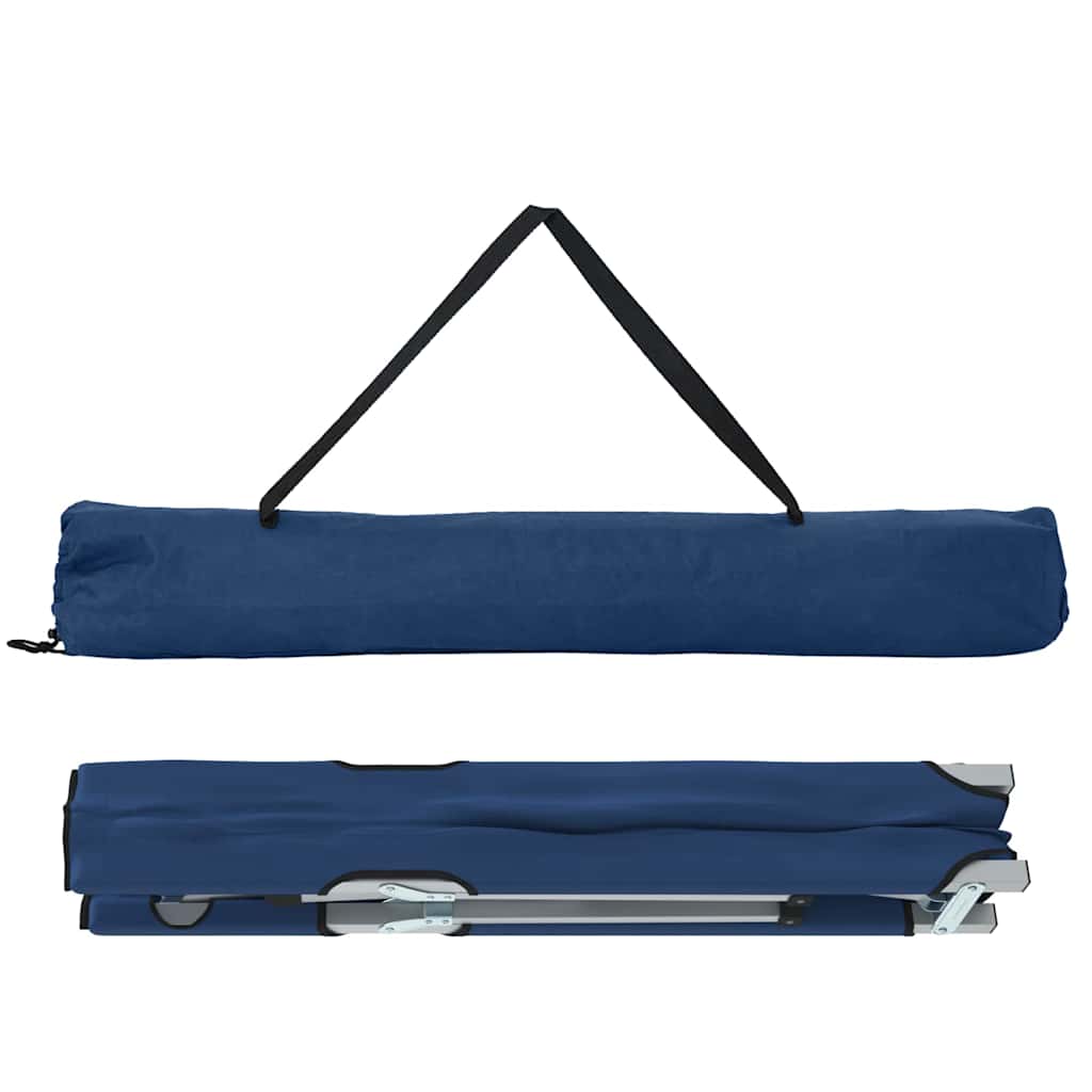 Klapp Schlafbett fürs Camping 2 pcs Blau 194 x 62.5 x 42.5 cm