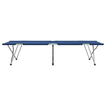 Klapp Schlafbett fürs Camping 2 pcs Blau 194 x 62.5 x 42.5 cm