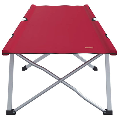 Klapp Schlafbett fürs Camping 2 pcs Rot 194 x 62.5 x 42.5 cm