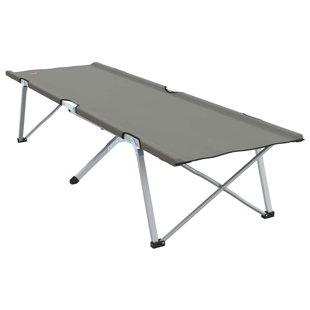 Klapp Schlafbett fürs Camping 2 pcs Grau 194 x 62.5 x 42.5 cm