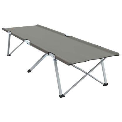Klapp Schlafbett fürs Camping 2 pcs Grau 194 x 62.5 x 42.5 cm