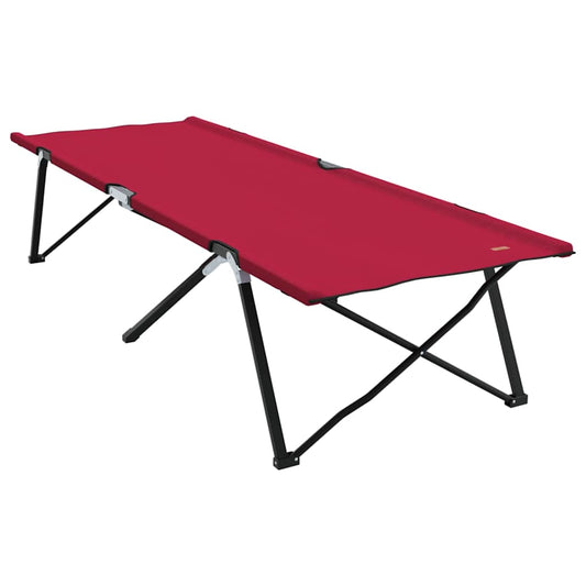 Klapp Schlafbett fürs Camping Rot 206 x 76 x 74 cm