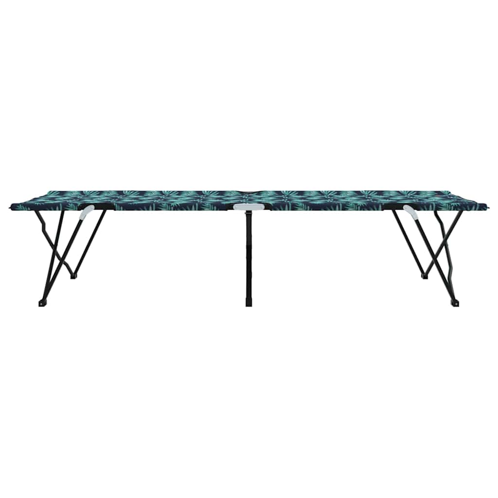 Klapp Schlafbett fürs Camping Blatt Wald 206 x 76 x 74 cm