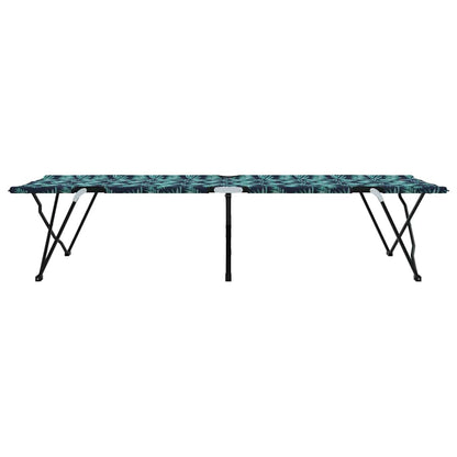 Klapp Schlafbett fürs Camping Blatt Wald 206 x 76 x 74 cm