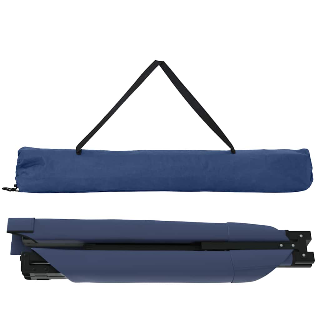 Klapp Schlafbett fürs Camping 2 pcs Blau 193 x 69 x 45 cm
