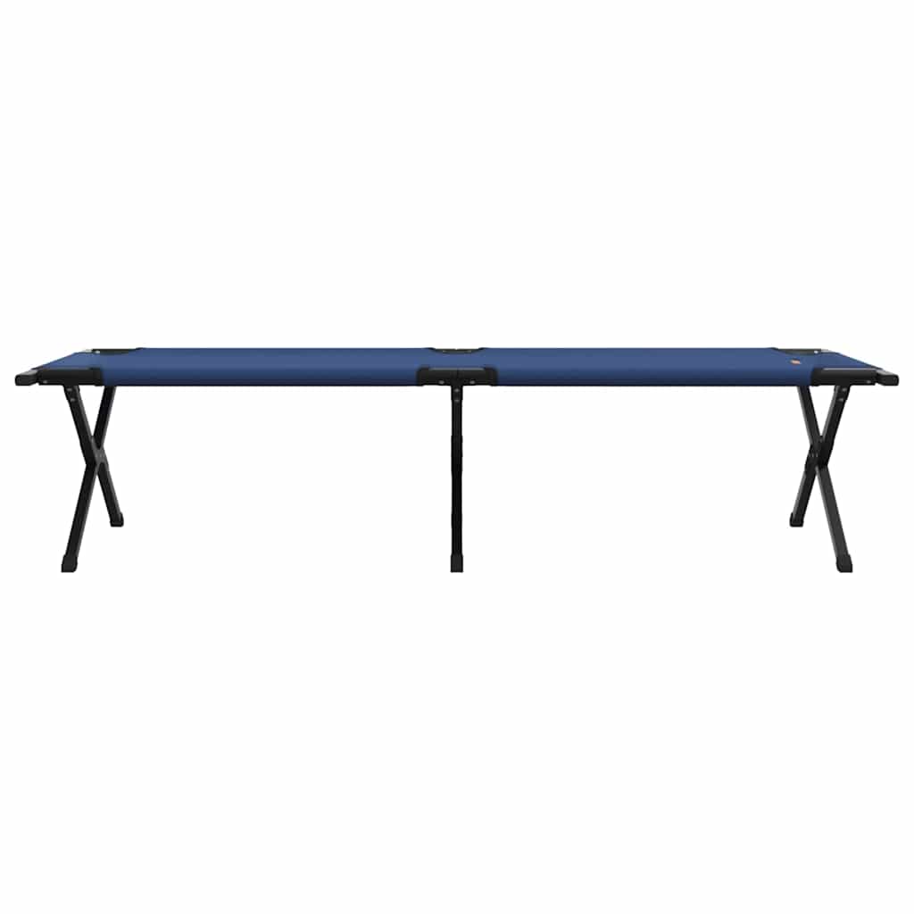 Klapp Schlafbett fürs Camping 2 pcs Blau 193 x 69 x 45 cm