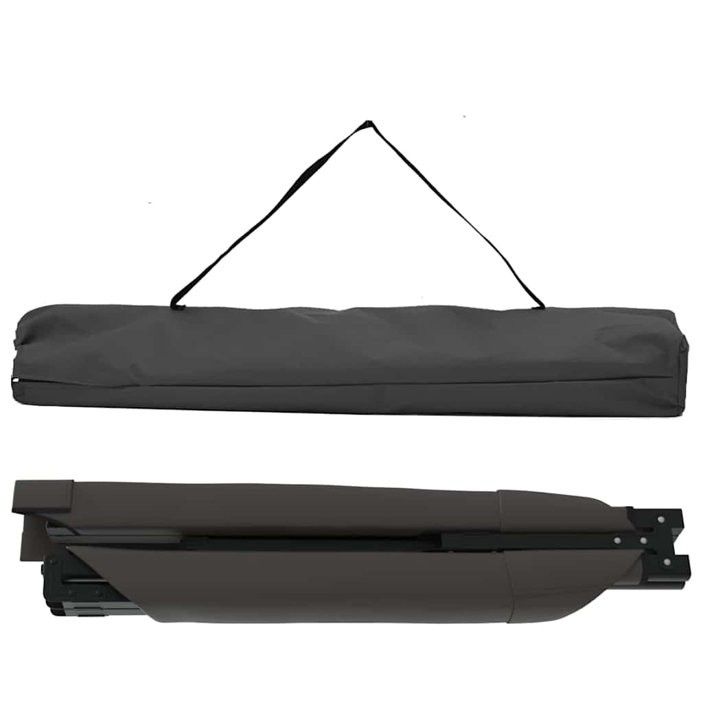 Klapp Schlafbett fürs Camping 2 pcs Schwarz 193 x 69 x 45 cm