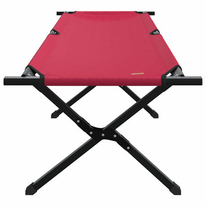 Klapp Schlafbett fürs Camping 2 pcs Rot 193 x 69 x 45 cm