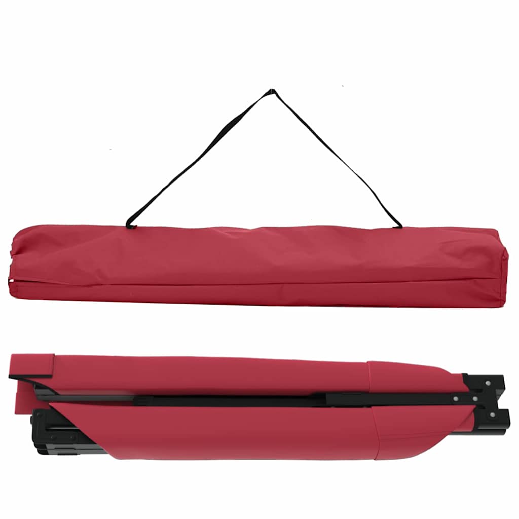 Klapp Schlafbett fürs Camping 2 pcs Rot 193 x 69 x 45 cm