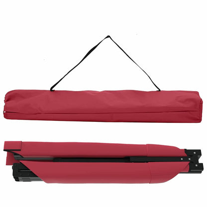 Klapp Schlafbett fürs Camping 2 pcs Rot 193 x 69 x 45 cm