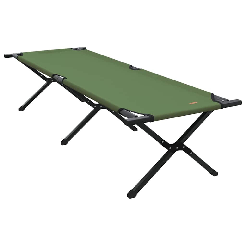 Klapp Schlafbett fürs Camping 2 pcs Grün 193 x 69 x 45 cm